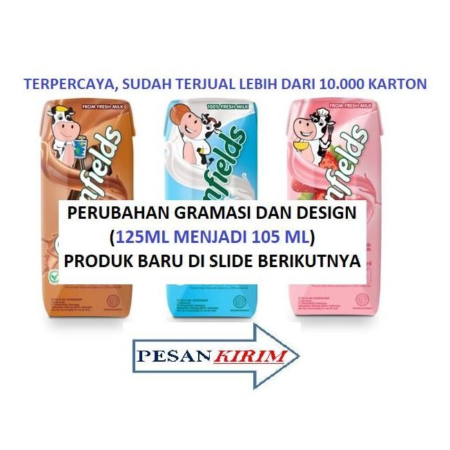 

Greenfields Uht 125Ml 1 Karton Isi 40Pcs(Chocomalt,Strwbrry/Fullcream)