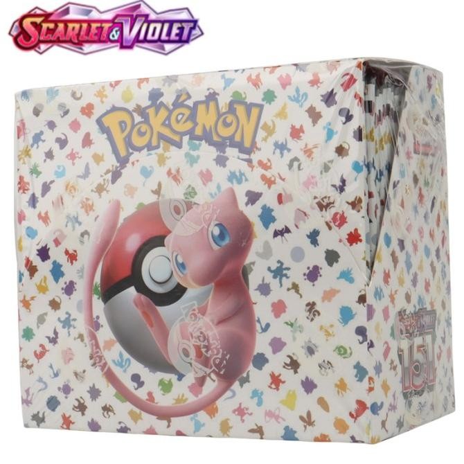 360Pcs English version Pokmon TCG: Scarlet & Violet 151 classics Expansion Booster Box Pokemon trade