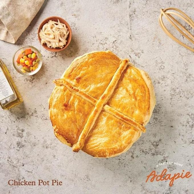 

Chicken Pie - Chicken Pot Pie With Truffle Oil 22Cm