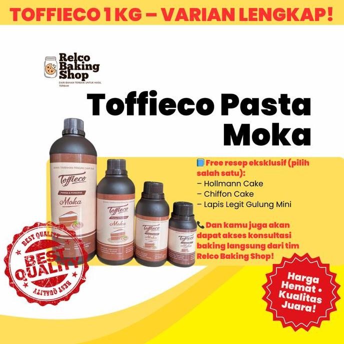 

Toffieco Pasta Moka 1 Kilogram Bahan Baking