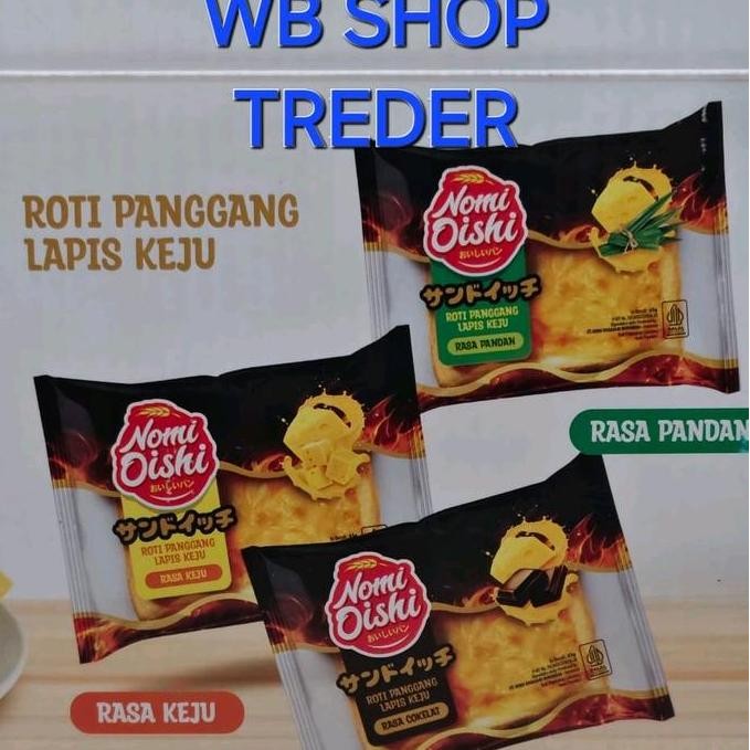 

Roti Panggang Oishi Nomi Isi 60 Varian Campuran - Bag Instan Food