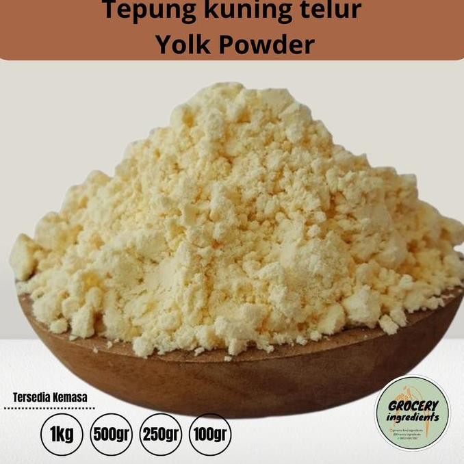 

Tepung Kuning Telur 1Kg / Egg Yolk Powder