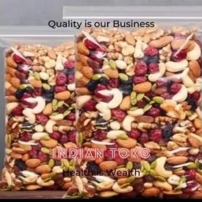 

Super Healthy Mixed Nuts , Dried Fruits , Seeds 500 Gram
