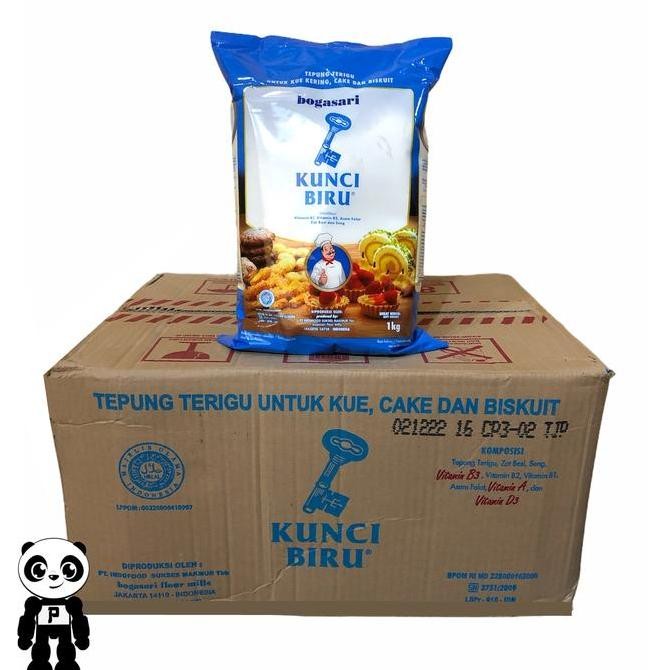 

Kunci Biru Premium Tepung Terigu 1 Dus Isi 12 Bungkus X 1Kg