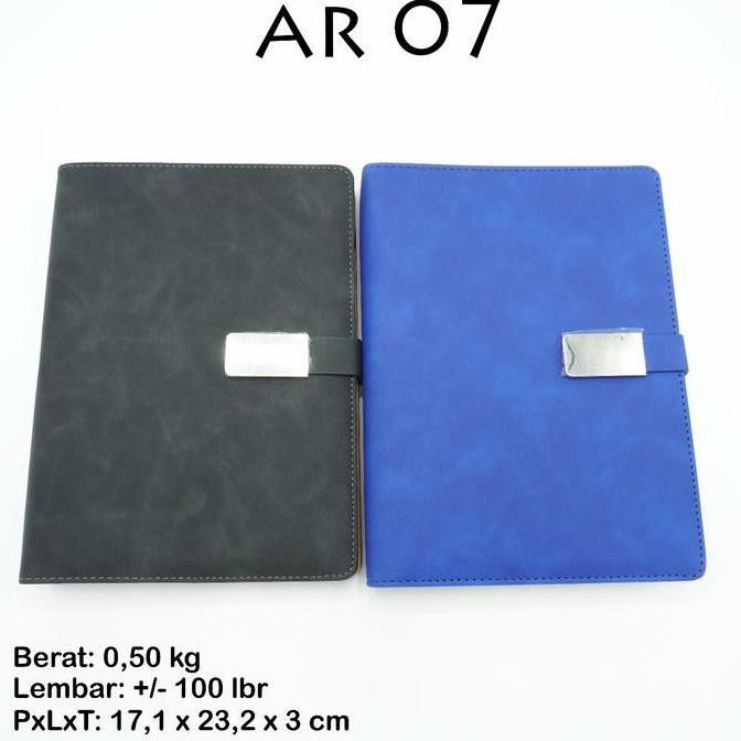 

Agenda Note Book Memo Planner Kulit Hard Cover Buku A5( Agenda Ar 07 )