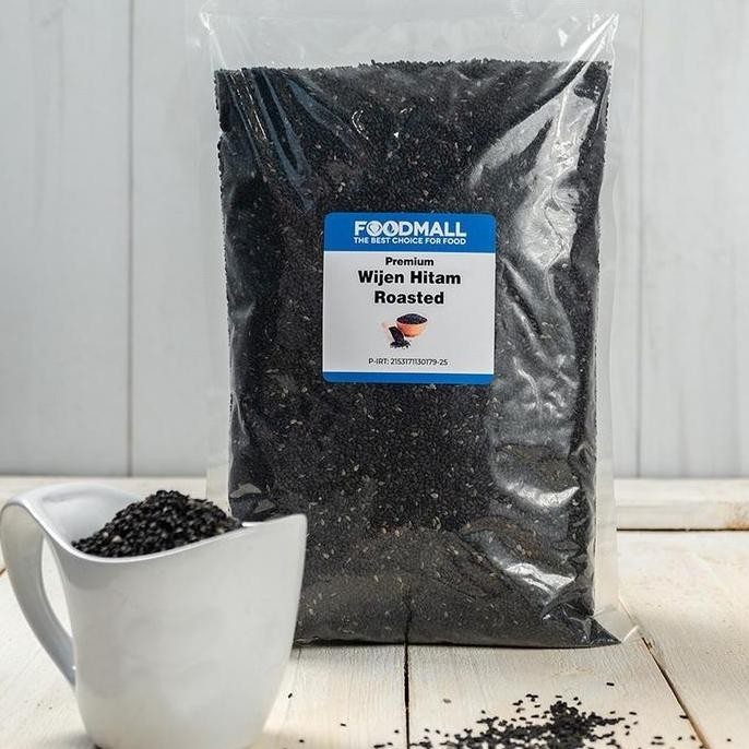 

Wijen Hitam Panggang 1 Kg / Roasted