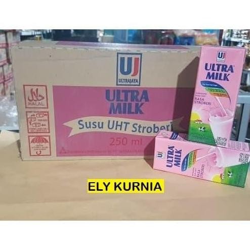 

Susu Uht Ultra Stroberi 250 Ml / Ultra Milk Strawberry