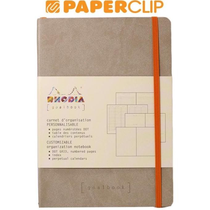 

Notebook Rhodia Goalbook 117745C Ivo.A5 Beige