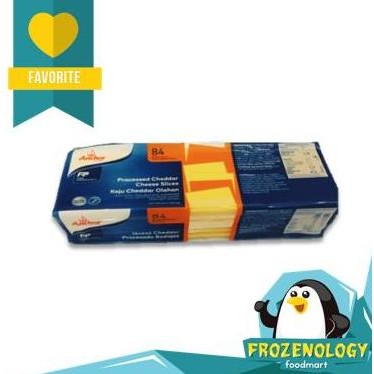 

Anchor Keju Cheddar Slice Red Cheese Slices Lembar Quick Melt Varian