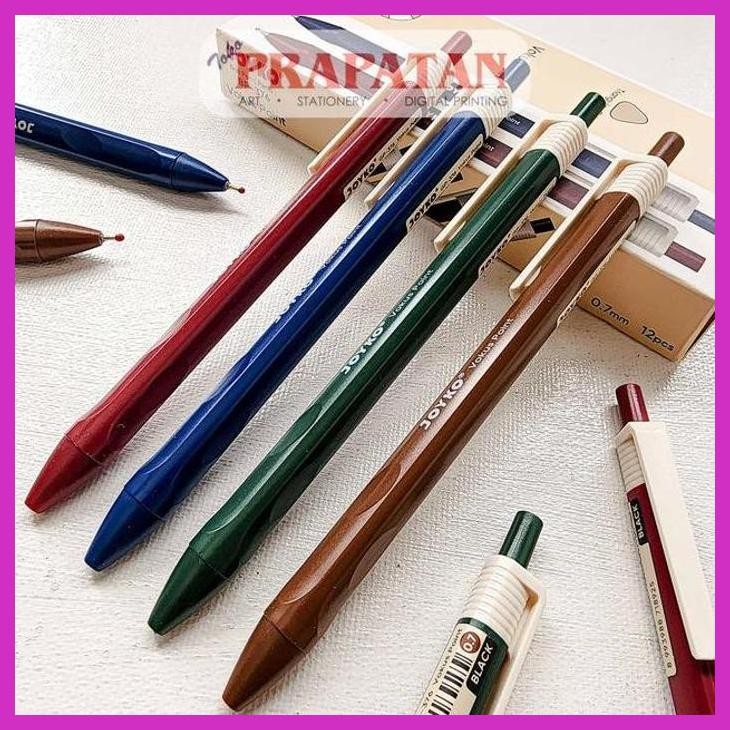 

( SEKOLAH / LUKIS ) PROMO JOYKO BP-376 BALL PEN 0.7MM | BALLPOINT | PULPEN PENA (SENI / MENGGAMBAR / ART / KERAJINAN ) GOOD QUALITY