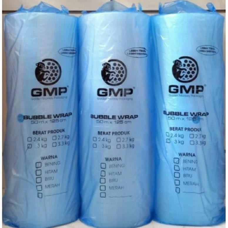 

JH8 Bubble GMP 3 kg Bening & Hitam 125 cm x 50 meter