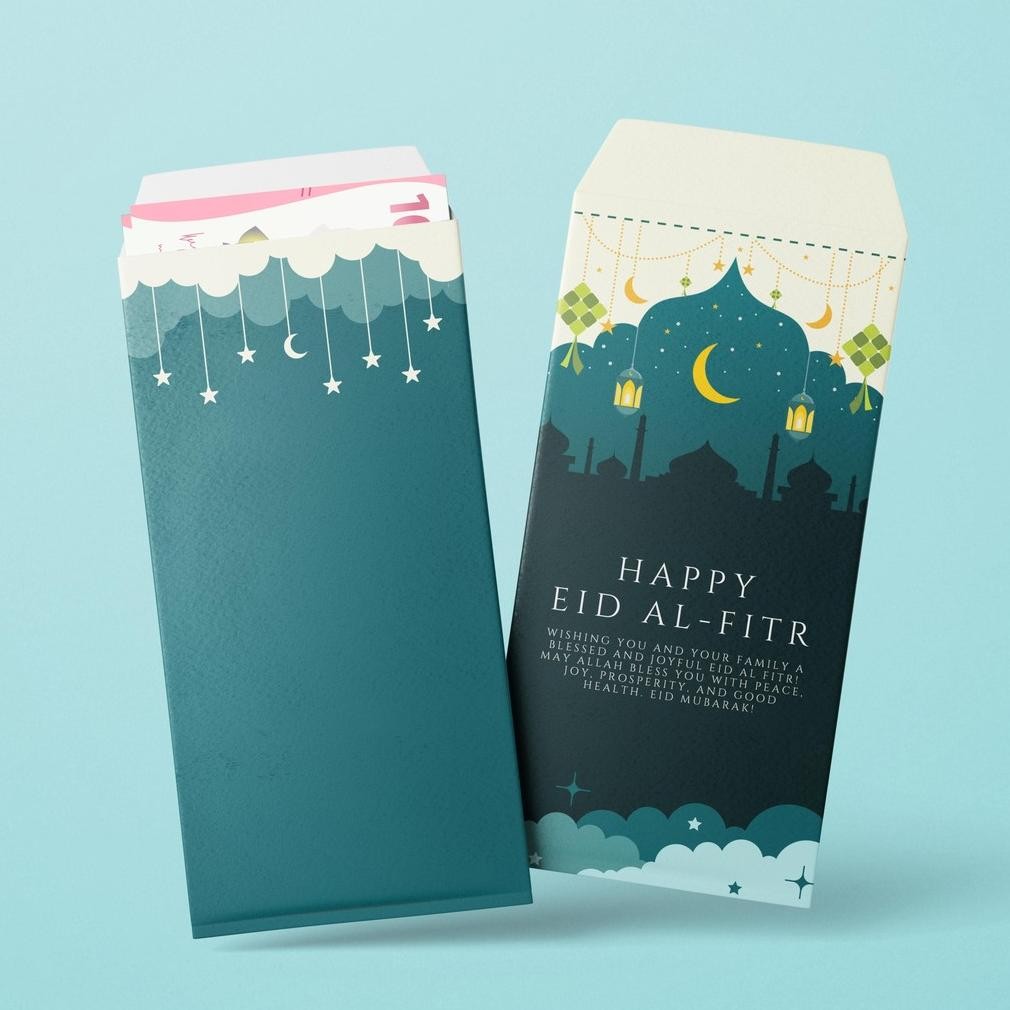 

JH8 Amplop Lebaran Idul Fitri 2025 Ukuran Besar Uang Tanpa Lipat, isi 30 pcs Kwalitas Premium