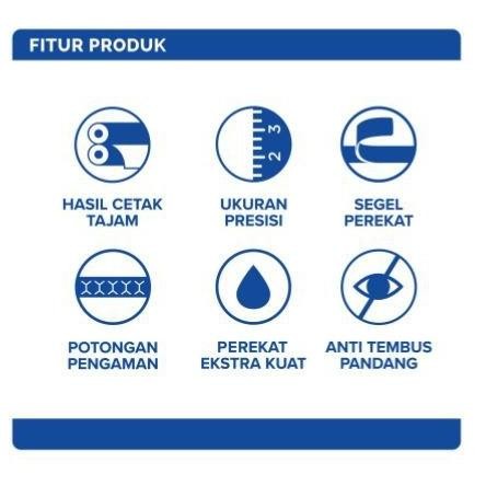 

JH8 Amplop Paperline 110 pps per Pak / Box / Dus (100 lembar)
