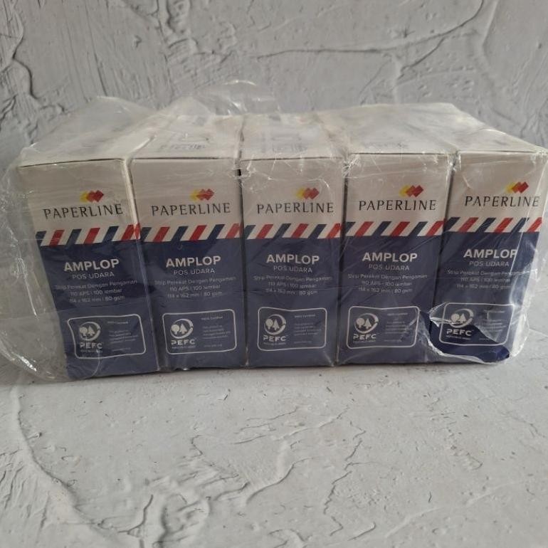 

JH8 (5 Pak) Amplop Paperline 110 Polos