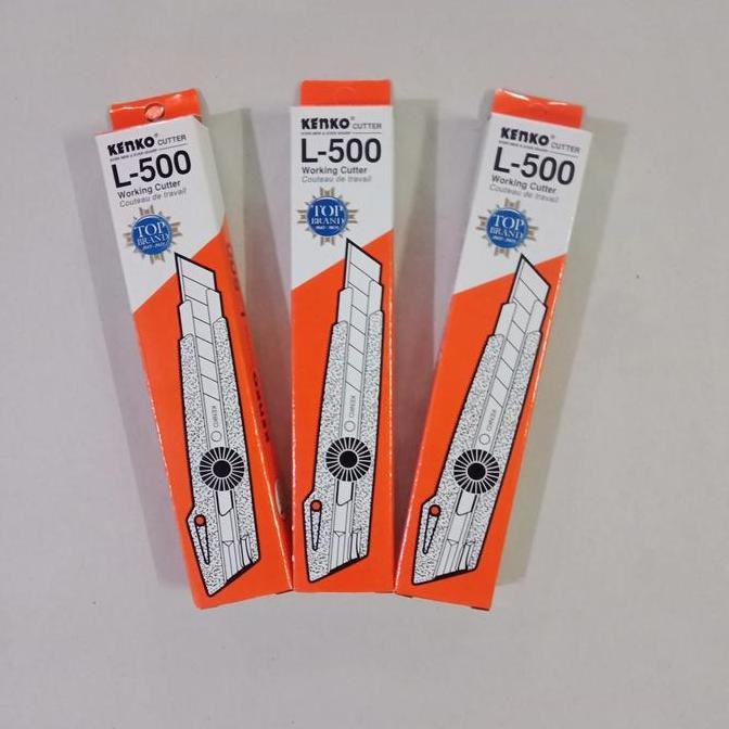 

ready !!! Pisau Cutter Kenko L - 500 Besar Asli Original
