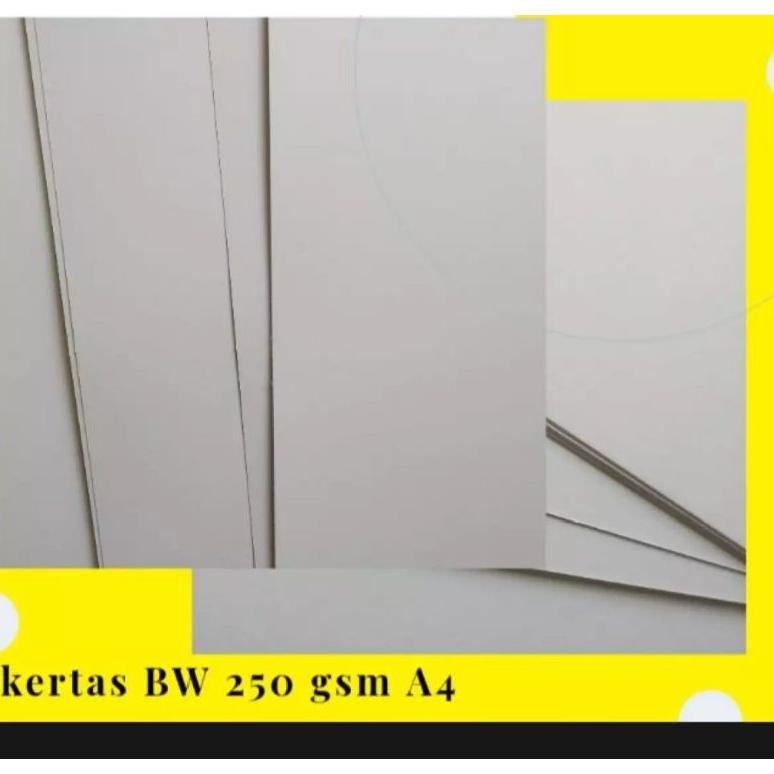 

JH8 kertas bw | blues white 250gr ukuran A4 isi 50 lembar