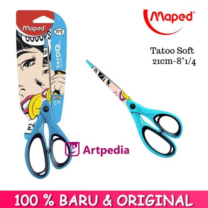 

ready !!! Gunting Maped Tatoo soft / Gunting Tatoo Soft 21cm - 8"1/4 / Stainless