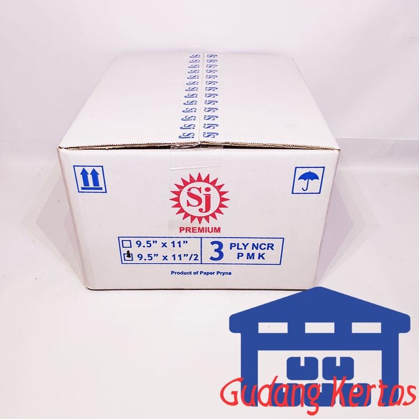 

JH8 SJ Premium Continuous Form 9.5" x 11/2" 3 Ply NCR - PRS BAGI 2