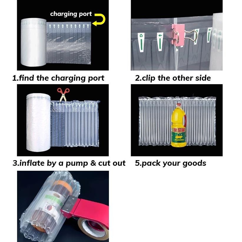 

JH8 50M 25cm/35cm/40cm Air Bubble Wrap Anti Pecah Inflatable Bag Plastik Air Bag Roll Cushion Packing Bubble Wrap Extra Bubble Packing Air Bag Cushion Packing Inflatable Bubble Wrap Inflatable Roll 25cm/35cm