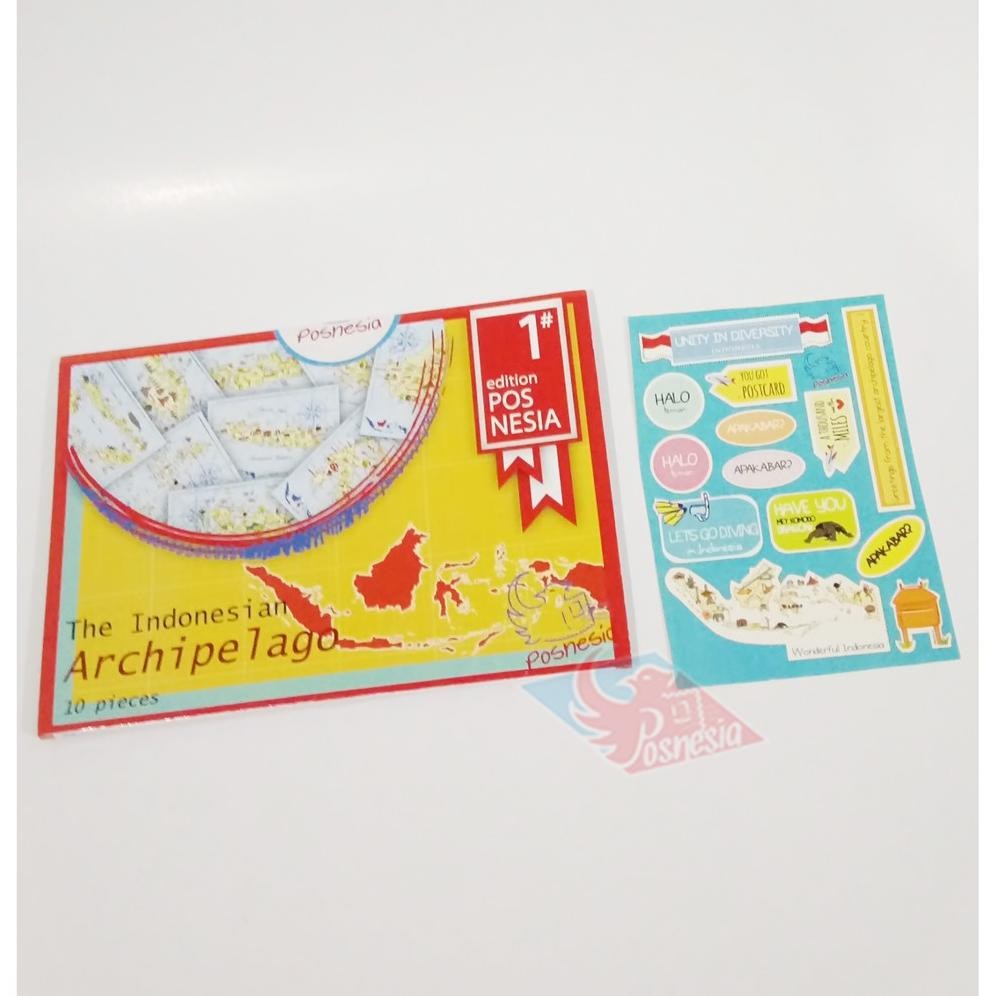 

JH8 Postcard / Kartu Pos Posnesia - Archipelago Indonesia