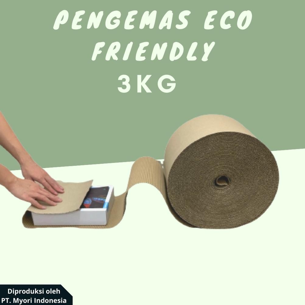 

JH8 Roll Single Face b flute 3kg | Pengemas Barang| Wrap Roll