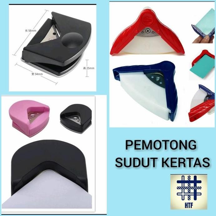 

ready !!! Pemotong sudut kertas mini CORNER ROUNDER PORTABLE