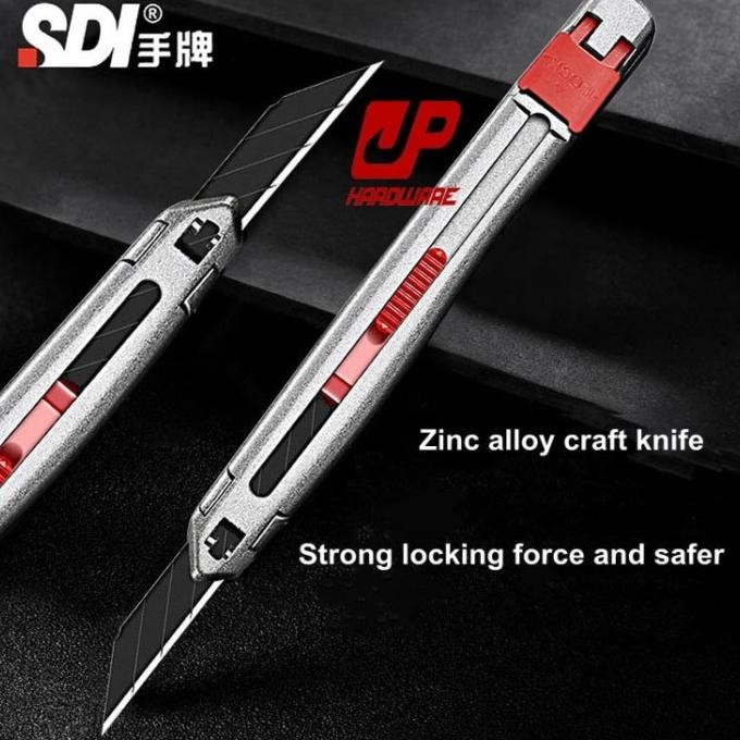 

ready !!! Pisau SDI Craft cutter 3006CA art knife 30 derajat