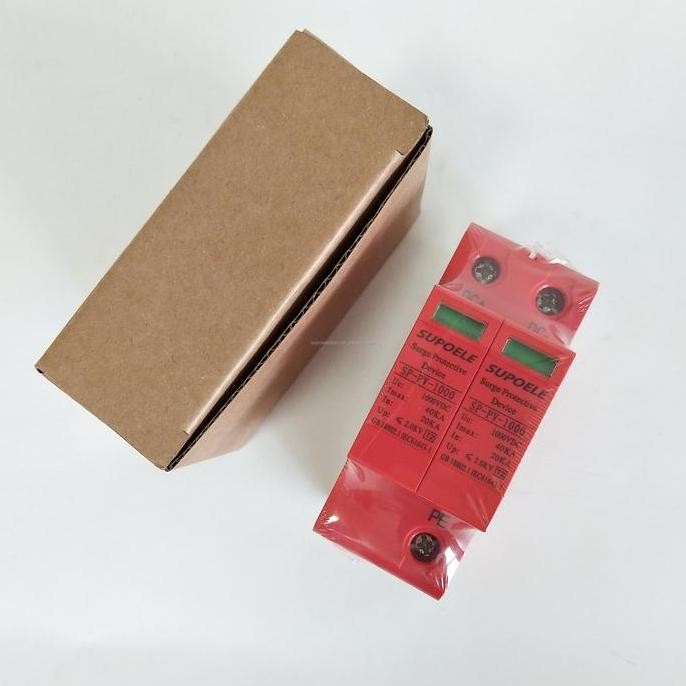 Spd Dc 2P 1000V Pv Surge Protection Device Arrester Surge Protector