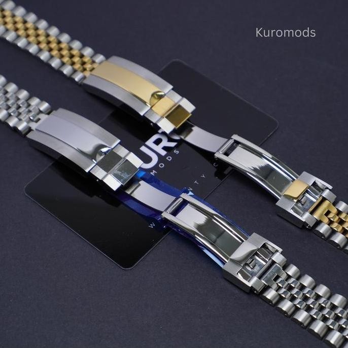 new  Jubilee Bracelet for Submariner GMT Datejust 20mm Curved Glide lock