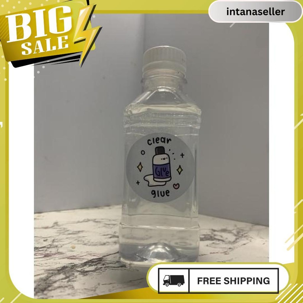 

Clear Glue 250 Ml By Slime Bintaro || Lem Bening 250 Ml Gratis Ongkir