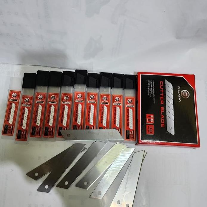 

ready !!! Isi Cutter Besar Elgladio / Pisau Cutter Mata Pisau Elgladio