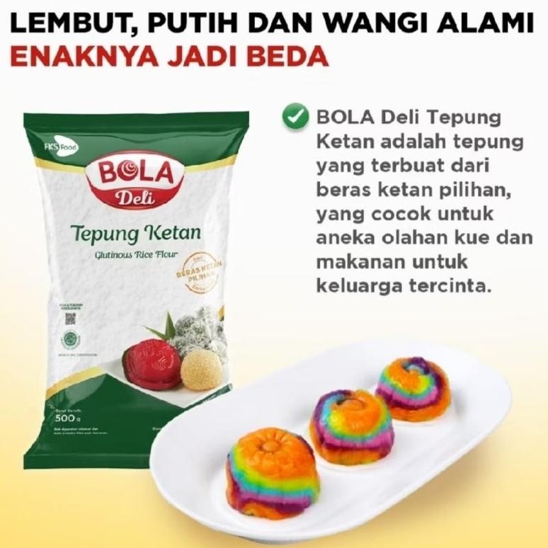 

Promo Bola Deli Tepung Ketan 500Gr 20Pcs