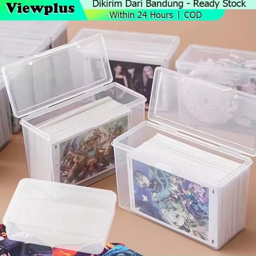 Playing Cards Plastic Case Storage Box Untuk Tempat Penyimpanan Kartu Uno Remi photocard Box Photoca