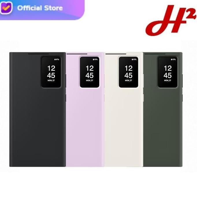 Samsung Galaxy S23 Ultra Smart View Wallet Case Cover - Original