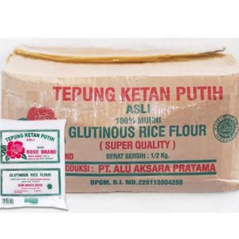 

Promo Tepung Ketan Rosebrand 1 Dus