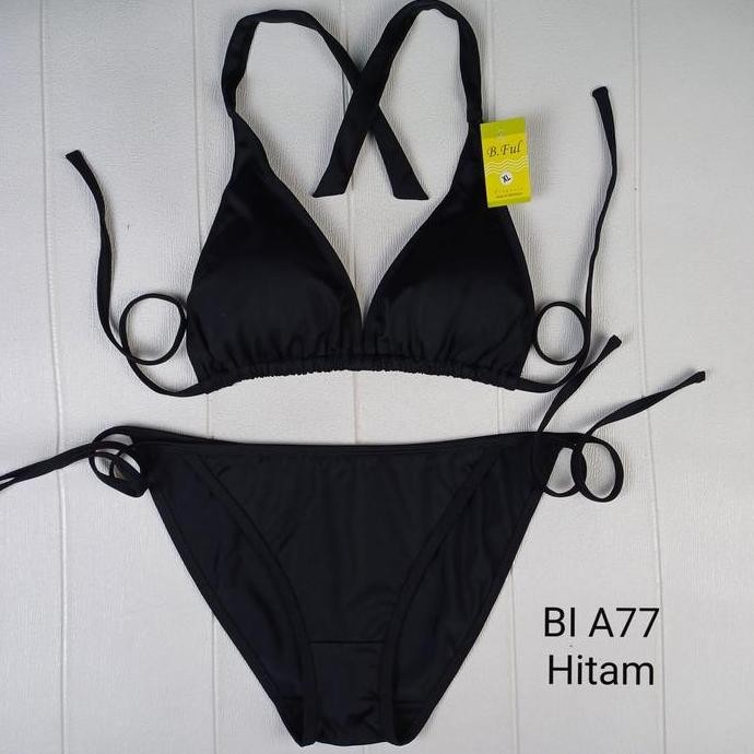 Bikini Set Bi A77 Ada Spon Tali Ikatnya Lebar Swimwear Co
