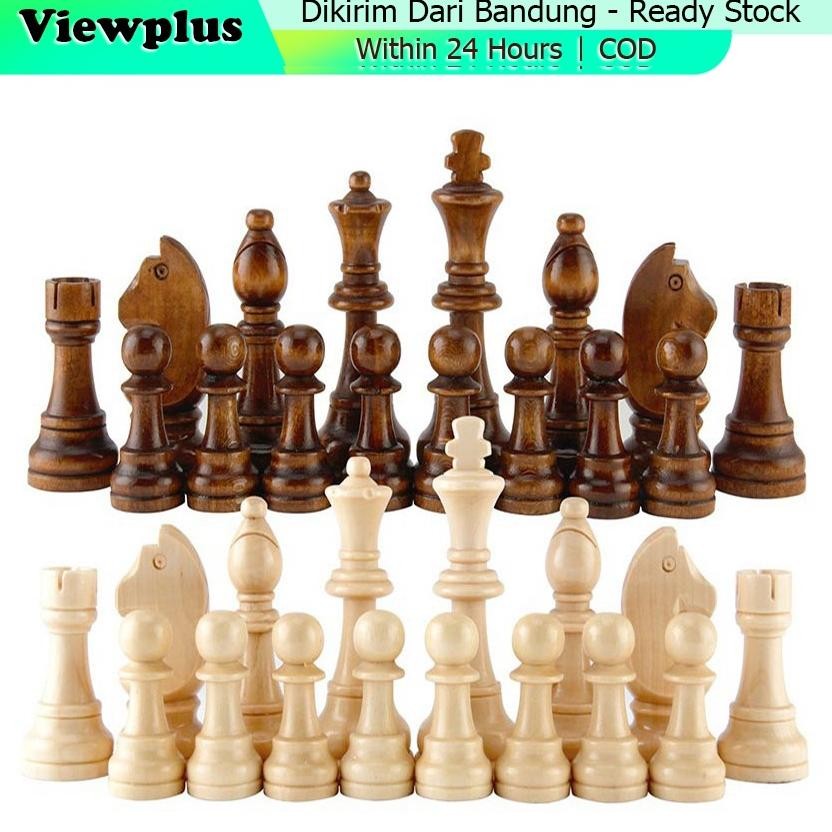 Bidak catur Kayu Mentaos Model Truno