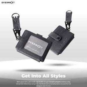 

EVERNEXT - Lanyard Kartu ID Card Holder Name Tag Kantor Tas Kalung Dompet Kartu Gantung Smash GT