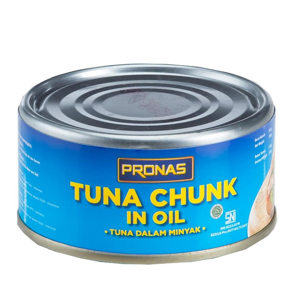 

uk-12 jk-54 Pronas Tuna Chunk In Oil 185g Segar Berkualitas Terlaris Viral