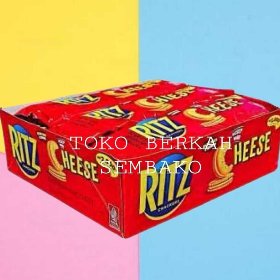 

Box Ritz Craers Cheese Golden Baked Crunchy 324Gr Isi 12Pcs