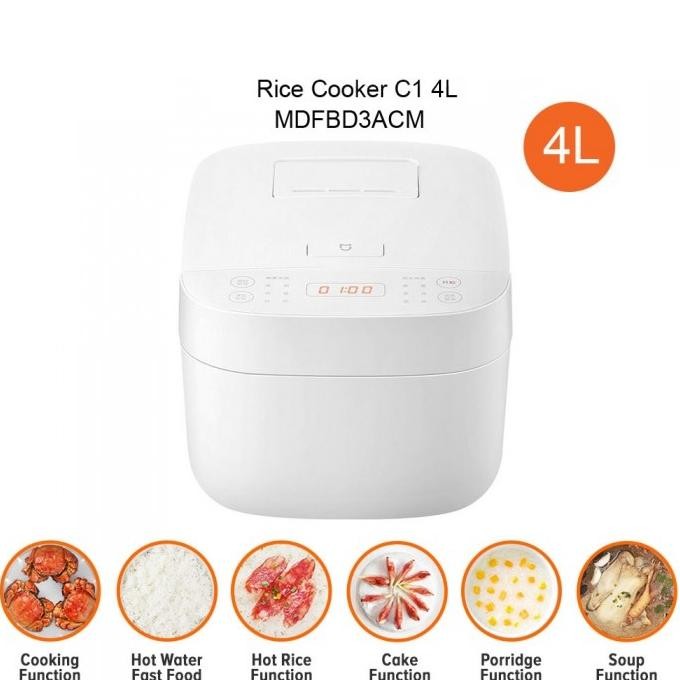 MIJIA Rice Cooker C1 4L - Electric Rice Cooker 860W - MDFBD03ACM - Penanak Nasi Serba Guna