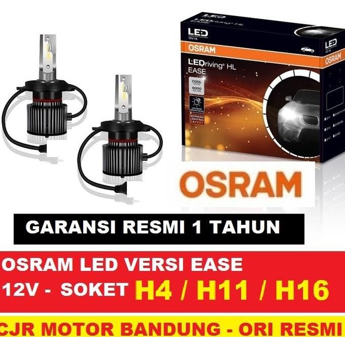 Lampu Mobil LED OSRAM EASE H4 H11 H16 H8 ORI RESMI GARANSI 1 TAHUN