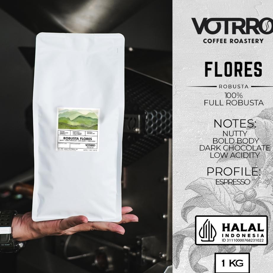 

Kopi Bubuk Full Fine Robusta Flores Roasted Best