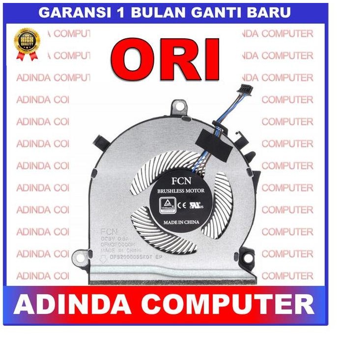 Fan Hp Pavilion 15-Ec 16-A 16X Series Tpn-Q241 L77560-001 New Stok