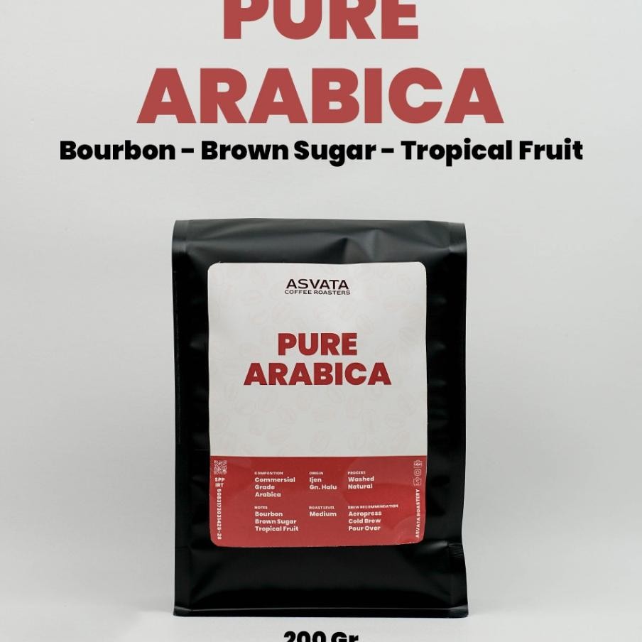 

Kopi Komersial Grade 200 Gr Roasted Beans Pure Arabica Jawa