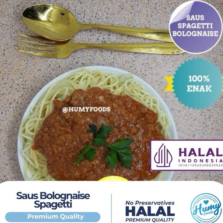 

Saus Bolognese Spaghetti Homemade 200Gr Halal