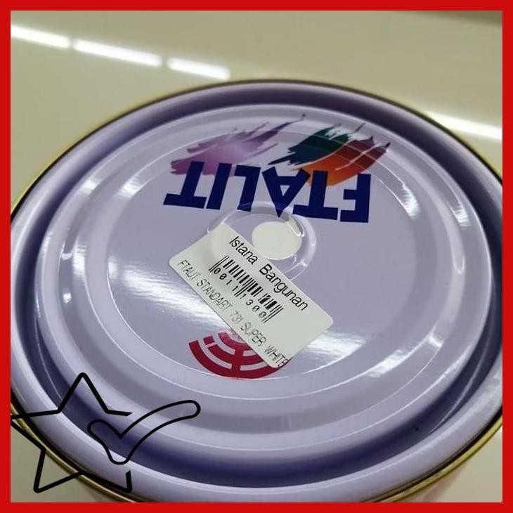 [ISB] CAT KAYU DAN BESI FTALIT SUPER WHITE 1KG