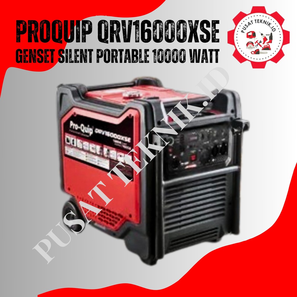 PROQUIP QRV 16000XSE POWER GENERATOR SILENT PORTABLE GENSET BENSIN PRO QUIP QRV16000XSE