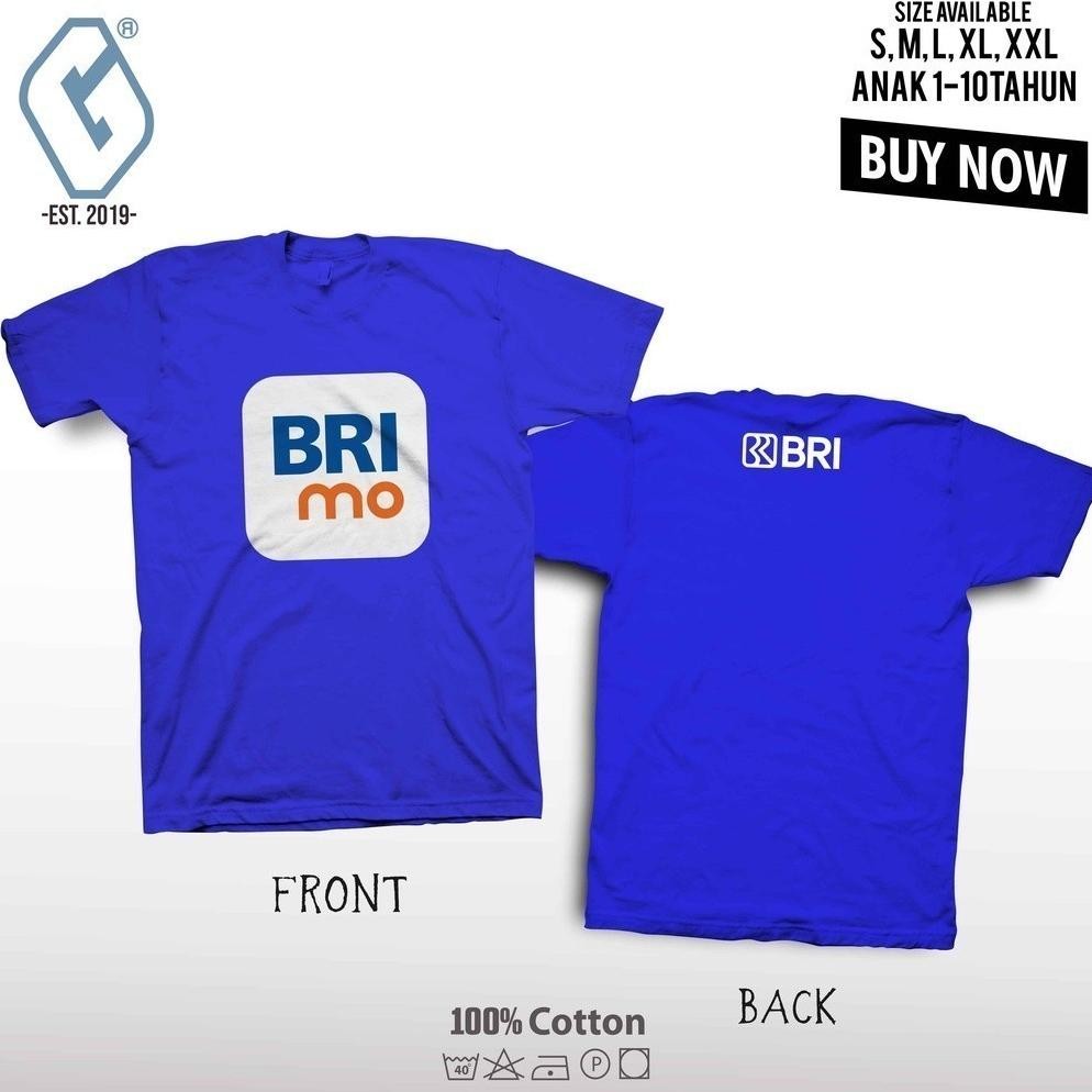 Terbaru Kaos Brimo Bri Baju Distro Bank Bri Brimo