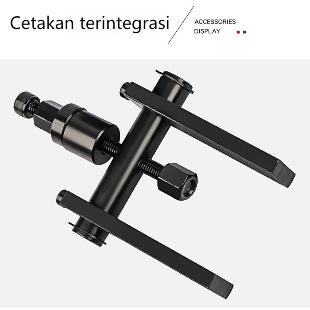 10pcs Tracker Bearing Puller Set Treker Pencabut Bearing Set Treker Cabut Bearing Dalam Treker Pembu